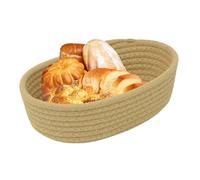 Breathable Storage Baskets - Wicker Woven Basket ¦ Laundry Basket with Sturdy Structure, Woven Container for Kitchen, Rope Container, Rope Storage, Shelf Box for Household and Bedroom