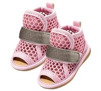Breathable Summer Paw Protectors - Versatile Booties Designed For Safety & Comfort In Both Outdoor & Indoor Environments, High-Visibility Accents For Added Security During Evening Walks, Easy-to-Clean