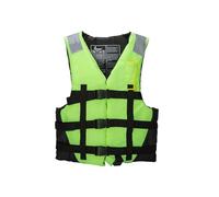 Breathable Swimming Vest for Adults Men Women, Professional Safety Buoyancy Aid for Swimming Surfing Diving Rafting Kayaking Boating Fishing Paddle Boarding Water Sports(Green,XXL)