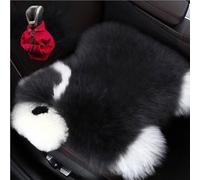 Breathable Winter Plush Car Seat Cushion,Universal Car Seat,Tailbone Pain Relief,Warm Natural Pure Wool Seat Cushion,for Cars Auto Supplies Driver Seat Office Chair,Gray