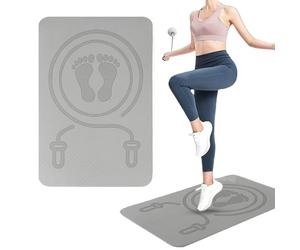Breathable Workout Mat - Jump Rope, Yoga Indoor | Outdoor Padded Durable Fitness Component, Shock Absorbing Cross Rope Exercise Device For Joint Protection
