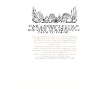 Breathe: 30 moments of calm to color