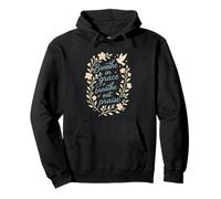 Breathe In Grace Breathe out Alabanza Cita Cristiana Sudadera con Capucha