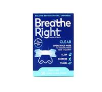Breathe - Respirer Droit Bandes Nasales, Grand, Clair, 30-Count Boîtes