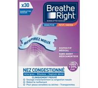 Breathe Right Banda Nasal Sensitive 30uds