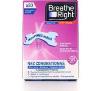 Breathe Right Banda Nasal Sensitive 30uds