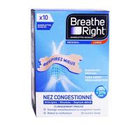Breathe Right Bandas Nasales Congestion 10uds