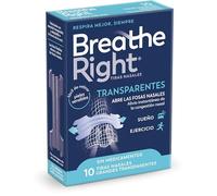 Breathe Right Tiras Nasales Tamaño Grande 10 uds
