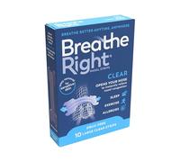BREATHE RIGHT N/STRIP CLEAR 10'S LG