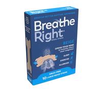 Breathe Right Nasal Srips - 10 Pack - Natural - Large