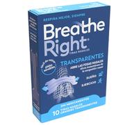 Breathe Right Tiras Nasales Tamaño Grande 10 uds