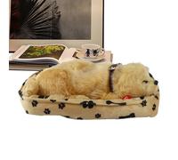 Breathing Dog Stuffed Animal, Interactive Puppy, 10.24x3.94x7.87 Inch Plush Toy, Comfort Gadget with Grip, Stylish Bedroom Accessory with Style Finish, Home Accessories for Children Boys Girls Adults