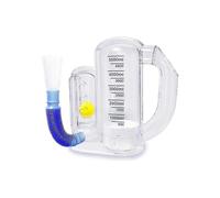 Breathing Exercise Device for Lungs,Deep Breathing Trainer for Adults-5000Ml Volume Measurement with Flow Rate Indicator