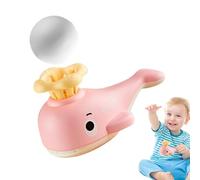 Breathing Exerciser Toys For Kids - Cute Whale Floating Blow Balls Game, Lung Capacity Trainer with Colorful Balls, Muscle Exercise For Boys Girls Indoor Outdoor Fun and Learning Play