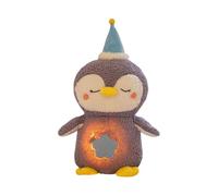 Breathing Penguin ţéddy Plush - New Born Toys with Simulated Breathing, ánxiety ŕelief Plush | For Boys Girls Party Favors Relaxation Playtime Naptime Home Bedroom Living Room