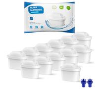 BREAUILL Filtro de agua de Compatible Con Brita Maxtr Maxtra Plus, Mavea, Maxtra Pro, Style, Reduce Cloro, Cal, Metales Pesados e Impurezas, Filtro By BREAUILL, Disfrute del agua pura (12)