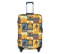 BREAUX Ancient Egypt Tribe Series - Funda de protección para equipaje, talla única, L, adecuada para equipaje de 26 a 28 pulgadas, serie de tribus del antiguo Egipto, L, Serie de tribus del antiguo