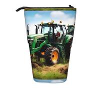 BREAUX Company Farm Tractor - Estuche retráctil vertical, cartera de moda, bolsa de almacenamiento multifuncional