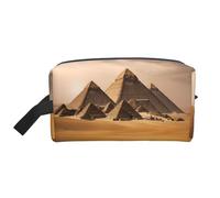 BREAUX Pyramids Of Egypt - Bolsa de almacenamiento de cosméticos con estampado de pirámides de Egipto para mujer, bolsa de cosméticos para, Pirámides de Egipto, Talla única