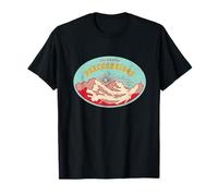 Breckenridge Colorado Montaña Esquí Senderismo Vintage Retro Camiseta