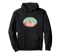 Breckenridge Colorado Montaña Esquí Senderismo Vintage Retro Sudadera con Capucha