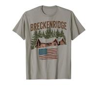 Breckenridge USA Montaña Nevada Camiseta
