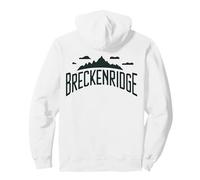 Breckenridge USA Montaña Nevada Sudadera con Capucha