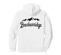 Breckenridge USA Montaña Nevada Sudadera con Capucha