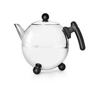 Bredemeijer 1305Z - Tetera Bella Ronde 1,5L, con Accesorios de Color Negro