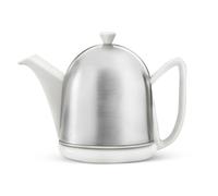 BREDEMEIJER Teekanne INB3510W, Acero Inoxidable, Blanco, 1 L