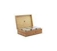 Bredemeijer - Caja de té con 6 latas de té - Bambú
