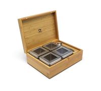 Bredemeijer Caja para té, marrón, 237x181x85mm