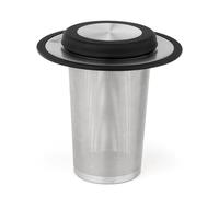 Bredemeijer Filtro de té, Acero Inoxidable 304, Plata/Negro