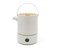BREDEMEIJER Juego de té UMEA 1,2 l Blanco/Bambú blanco