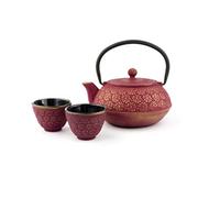 BREDEMEIJER Shanghai INBG015PG, Inoxidable, Rosa, 64/141x64/160x46/144mm, 4 Unidades