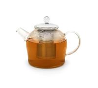 Bredemeijer Tetera pequeña de cristal de 0,5 litros, incluye filtro de acero inoxidable - para preparar té suelto