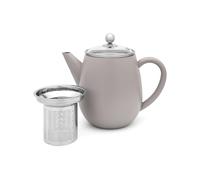 Bredemeijer - tetera de doble pared eva - 1,1 litros - gris hormigón