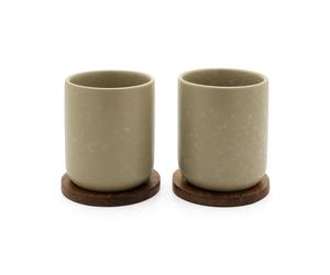 Bredemeijer umea loam tazón gris té 2 pieza(s)