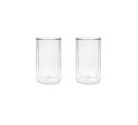 BREDEMEIJER Vaso de doble pared, juego de 2, 2X0,4L SAN REMO transparente