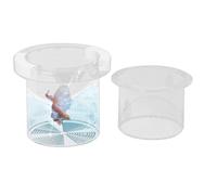 Breeder Box for Fish Tank, Mesh Breeding Divider, PP Hatchery Incubator, Fry Egg Acclimation Container, Ideal for Betta, Guppy, Angelfish, and Other Fish Species, 4.72x3.94 Inches