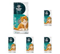 Breeder Celect Arena para Gatos Natural (10L) - 99% Papel Reciclado, Arena Altamente Absorbente, Control de Olores Óptimo, No Aglomerante, Biodegradable y Compostable (Paquete de 5)