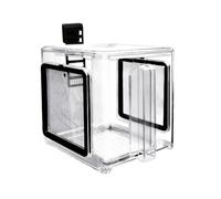 Breeding Box Fish Tank, hangable Aquarium Hatchery Tank, Acrylic Divider Breeder, Hatching Isolation Accessory, Transparent Design for Freshwater Shrimp Guppy Fry, Easy