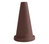 Breeding Cave - 16x9x9cm Multipurpose Spawning Breed Cone | Pottery Clay Breeding Cone For Discus & Fishes | Natural Fish Ornament Hideaway, Fish Tank Decoration For Aquarium Landscape