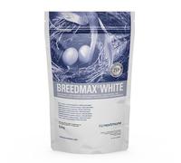 Breedmax White - Suplemento de alimentación para aves reproductoras - Fertilidad y aditivo de alimentos para loros, canarios, pinzones, periquitos, ricos en proteínas, vitaminas, aminoácidos, 500 g