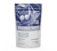Breedmax White - Suplemento de alimentación para aves reproductoras - Fertilidad y aditivo de alimentos para loros, canarios, pinzones, periquitos, ricos en proteínas, vitaminas, aminoácidos - 1000 g