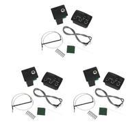 Breeshy 3X -17A - Preamplificador de ecualizador de guitarra acústica con sintonizador digital de 3 bandas con micrófono