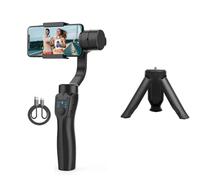 Breeshy soporte para teléfono universal Gimbal 3 ejes portátil F8 estabilizador de grabación de vídeo Smartphone para teléfono móvil