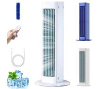 Breezamax, Breeze Max Air Cooler, Qinux Brizaac - Beat the Scorching Heat & Humidity Instantly (White, Charging)