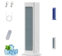 Breezamax, Breeze Max Air Cooler, Ultra Quiet Breeze Max Air Cooler, Qinux Brizaac - Beat The Scorching Heat & Humidity Instantly (white,Charging)