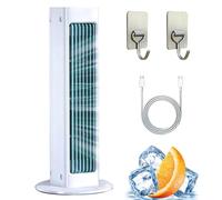 Breezamax, Enfriador de Aire Breeze Max 2025, Qinux Brizaac, Combate El Calor Y La Humedad Abrasadores Al Instante, PequeñO, Compacto, Ultra Silencioso, de Bajo Consumo, con Control Remoto de Gancho(B